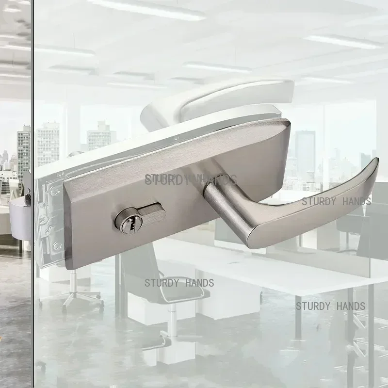 Furniture Hardware Supply - Fechadura de porta de vidro para