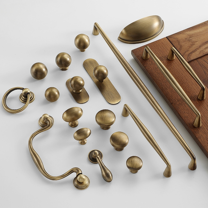 Japanese Furniture Hardware - 1 pçs vintage simples guarda-roupa de