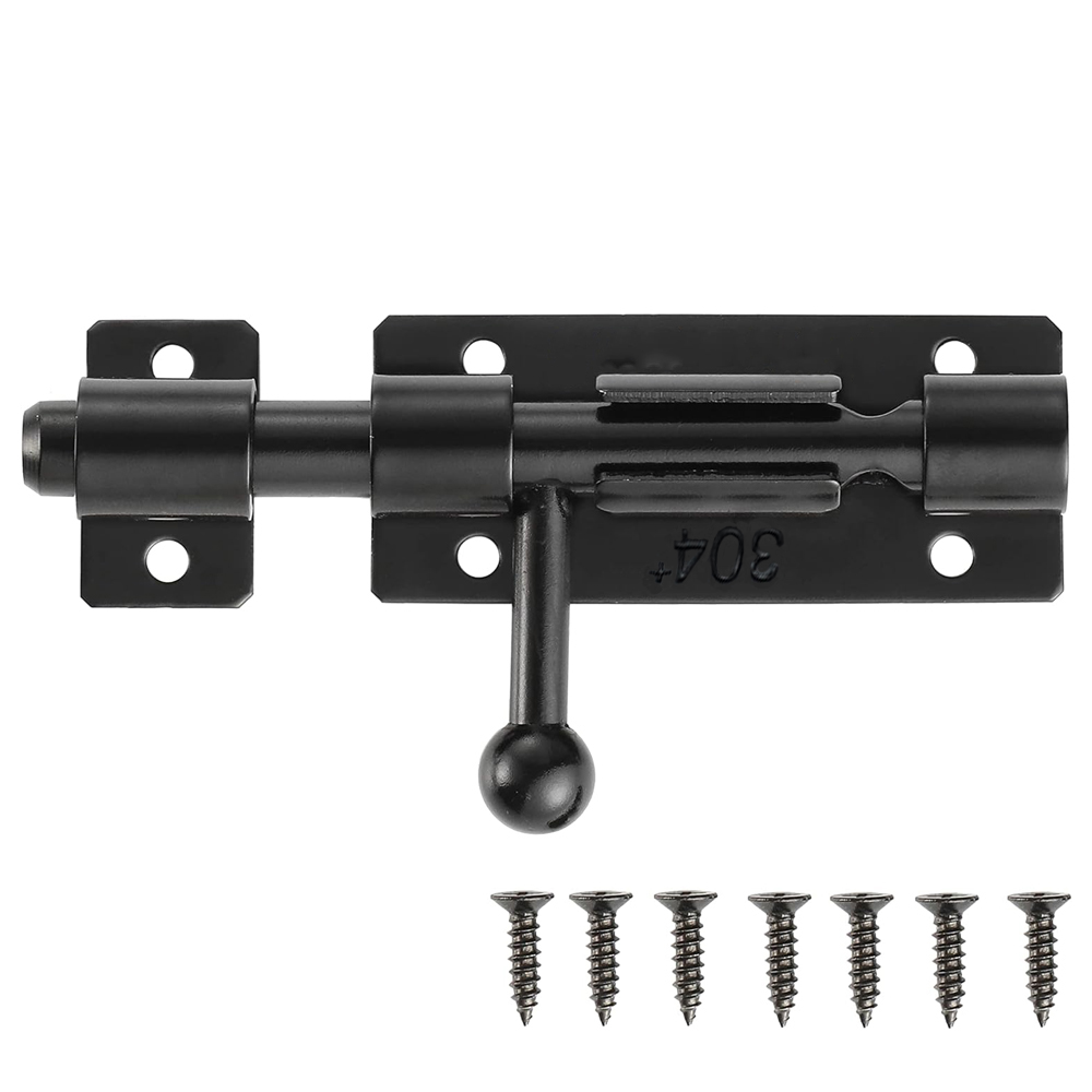 Barrel Bolt Slide - Trava de porta com parafuso de