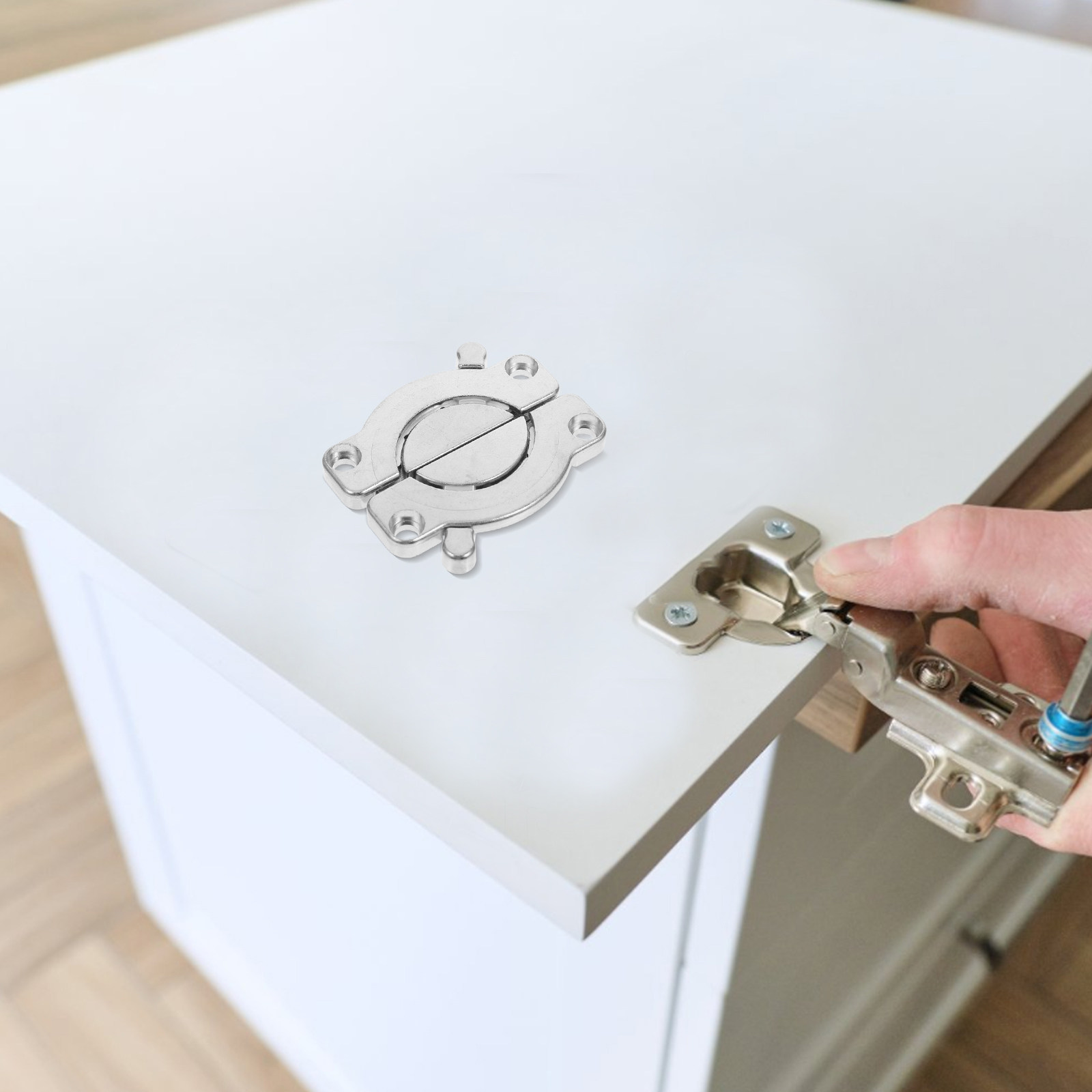 Furniture Joining Hardware - Conector de Mesa em Liga de