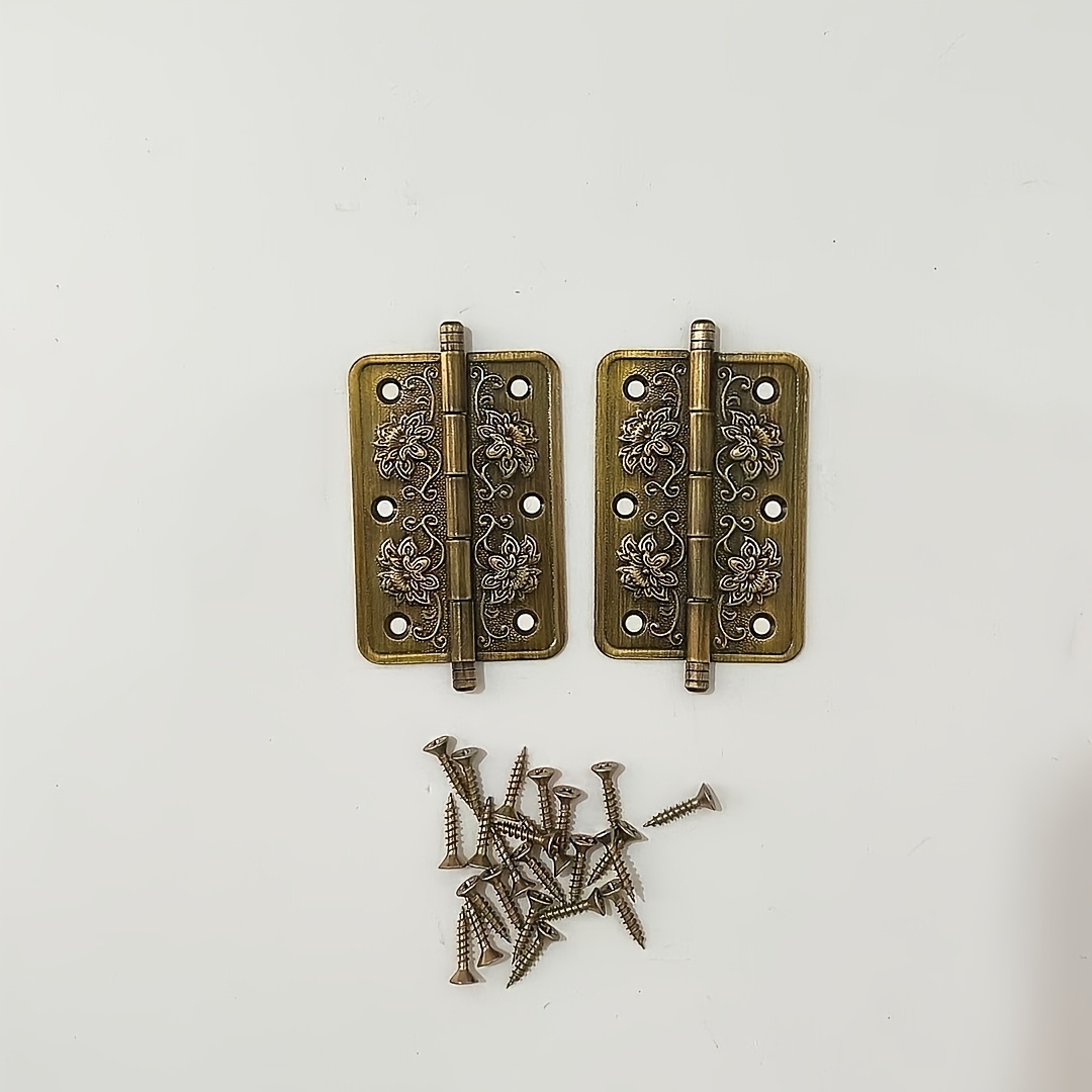 Furniture Hardware Types - 2 Peças Dobradiças Borboleta H-Tipo de