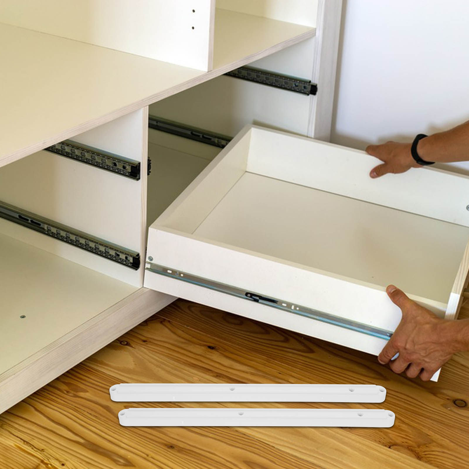 Drawer Slide Pair - 2 Peças Corrediças de Gaveta de
