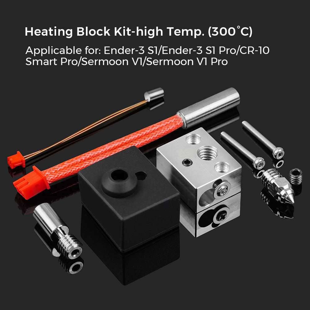 300 ℃   Kit Hotend Bimetálico  - Creality Printer K1 avaliação e preço