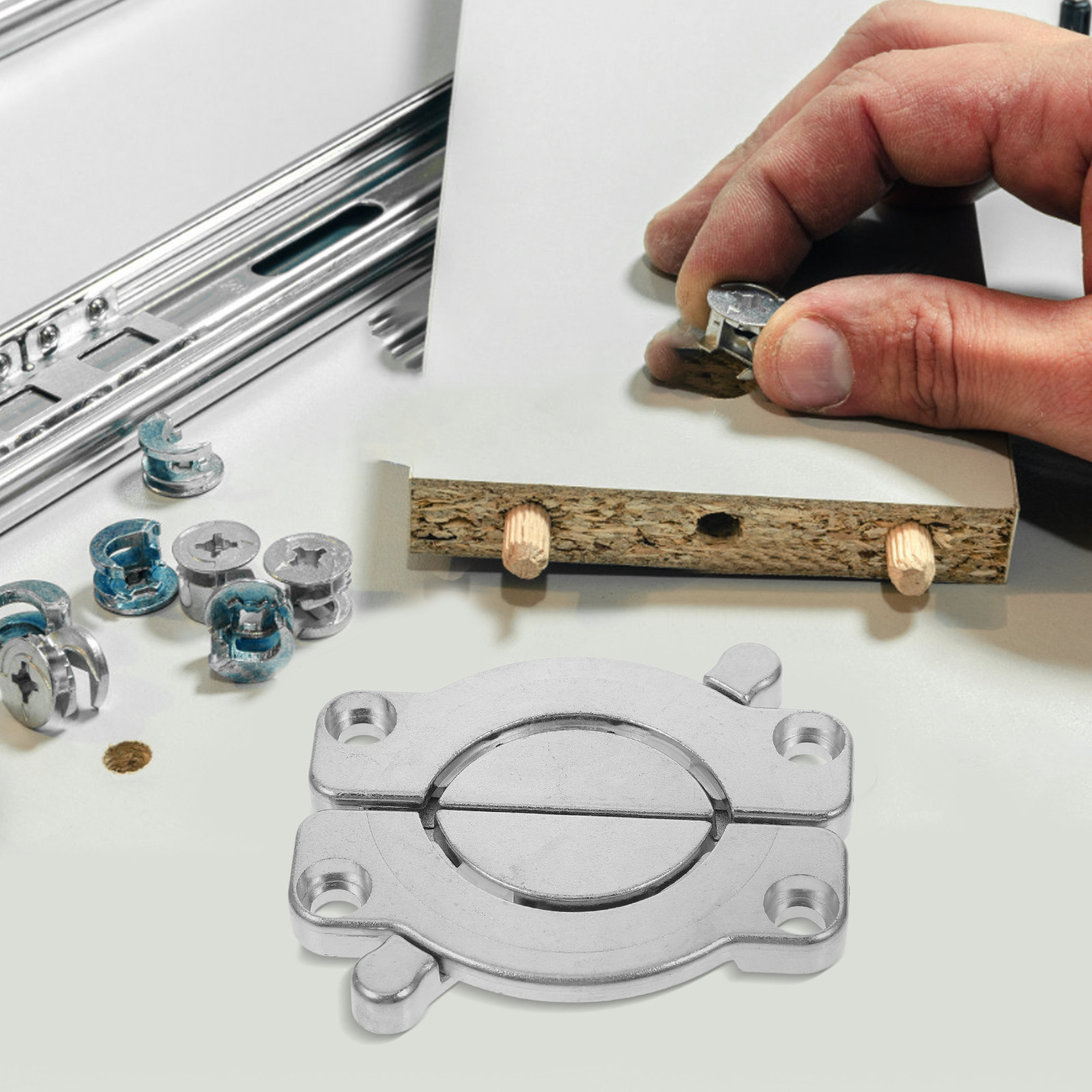 Conector de Mesa em Liga de Zi - Furniture Joining Hardware avaliação e preço