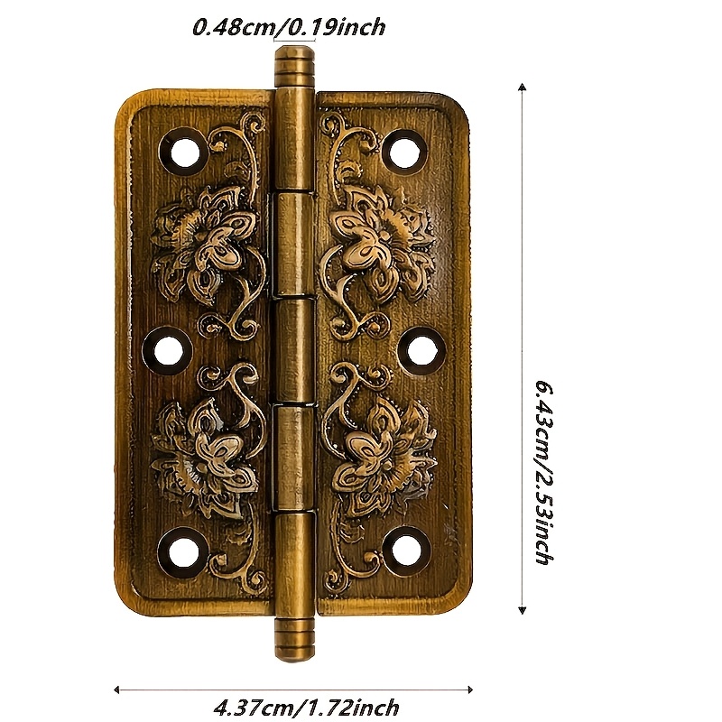 2 Peças Dobradiças Borboleta H - Furniture Hardware Types avaliação e preço