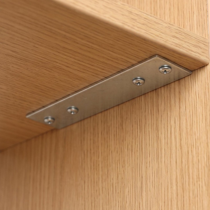 6/1 PEÇAS Suportes Retos Refor - Furniture Joining Hardware avaliação e preço