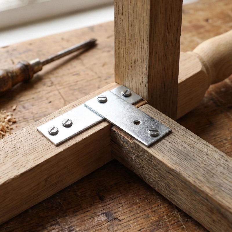 6/1 PEÇAS Suportes Retos Refor - Furniture Joining Hardware avaliação e preço