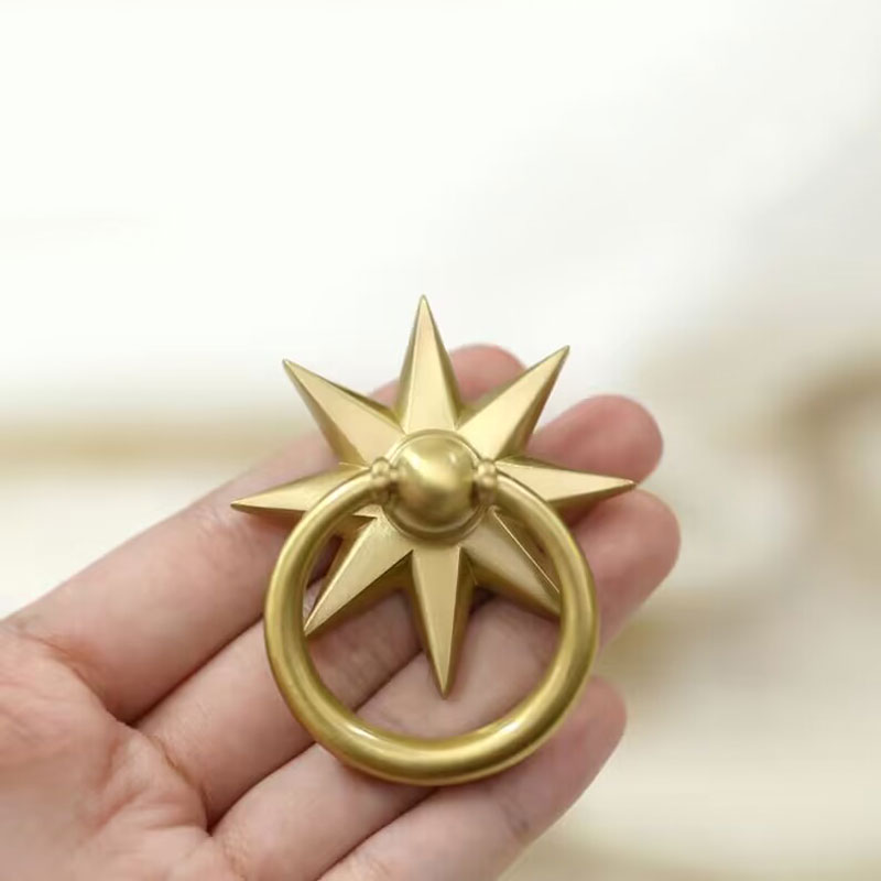 Solid Brass Drop Rings, alças  - Furniture Hardware Drop Pulls avaliação e preço