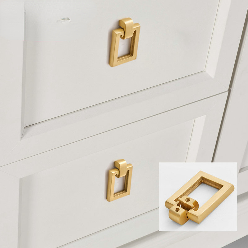 Anel de gota armário puxa alça - Furniture Hardware Drop Pulls avaliação e preço