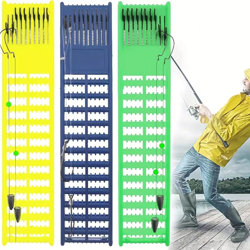 Yoto pesca snelled gancho titu - Furniture Hardware Jig avaliação e preço