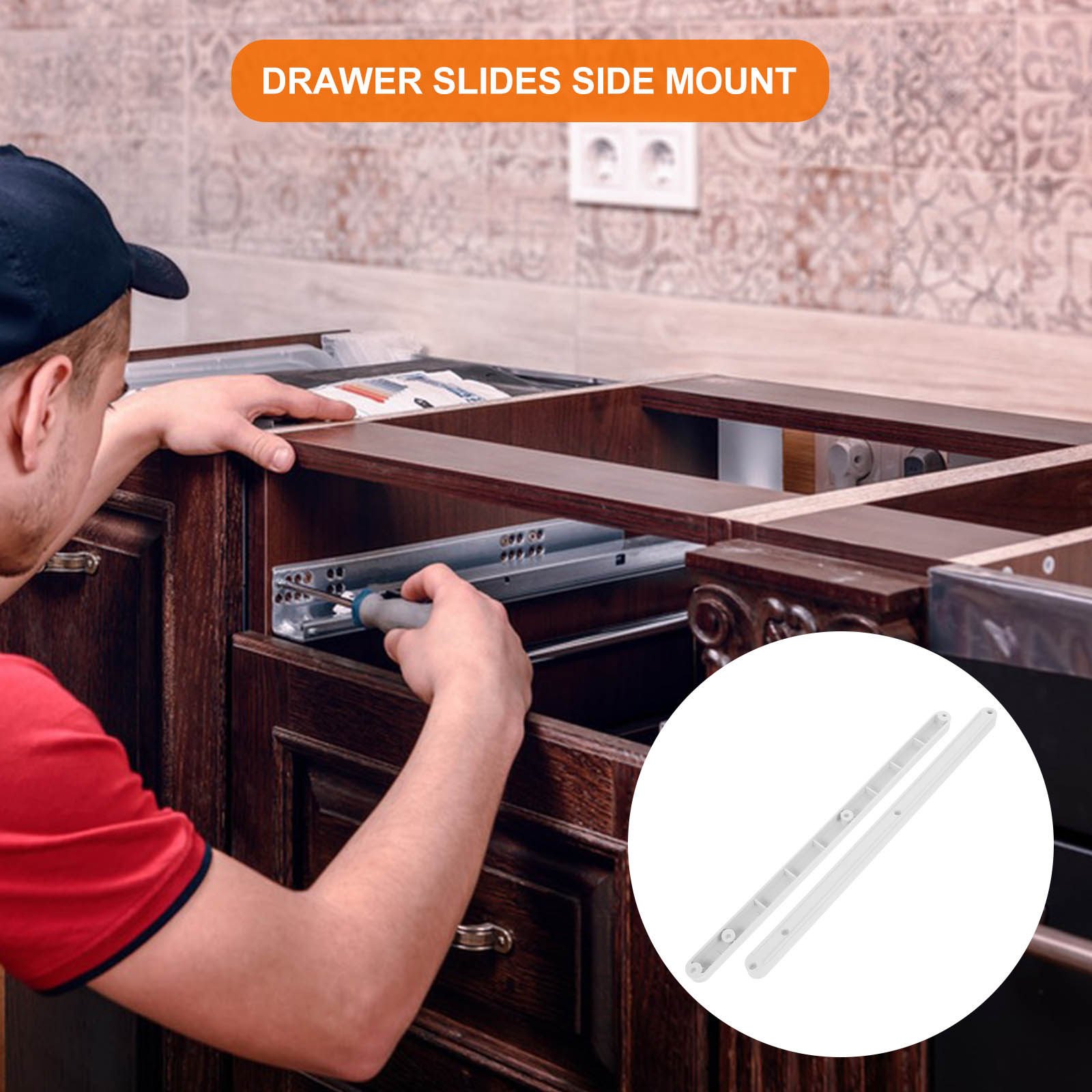 2 Peças Corrediças de Gaveta d - Drawer Slide Pair avaliação e preço