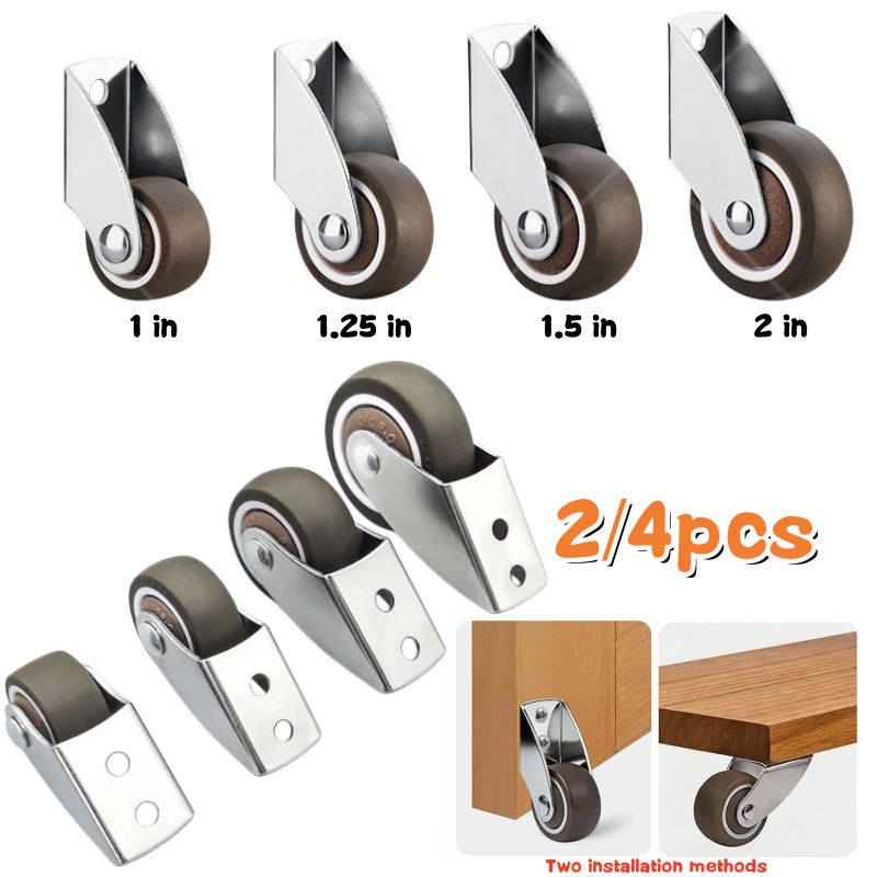 2/4 peças Novas Rodas de Supor - Furniture Hardware Types avaliação e preço