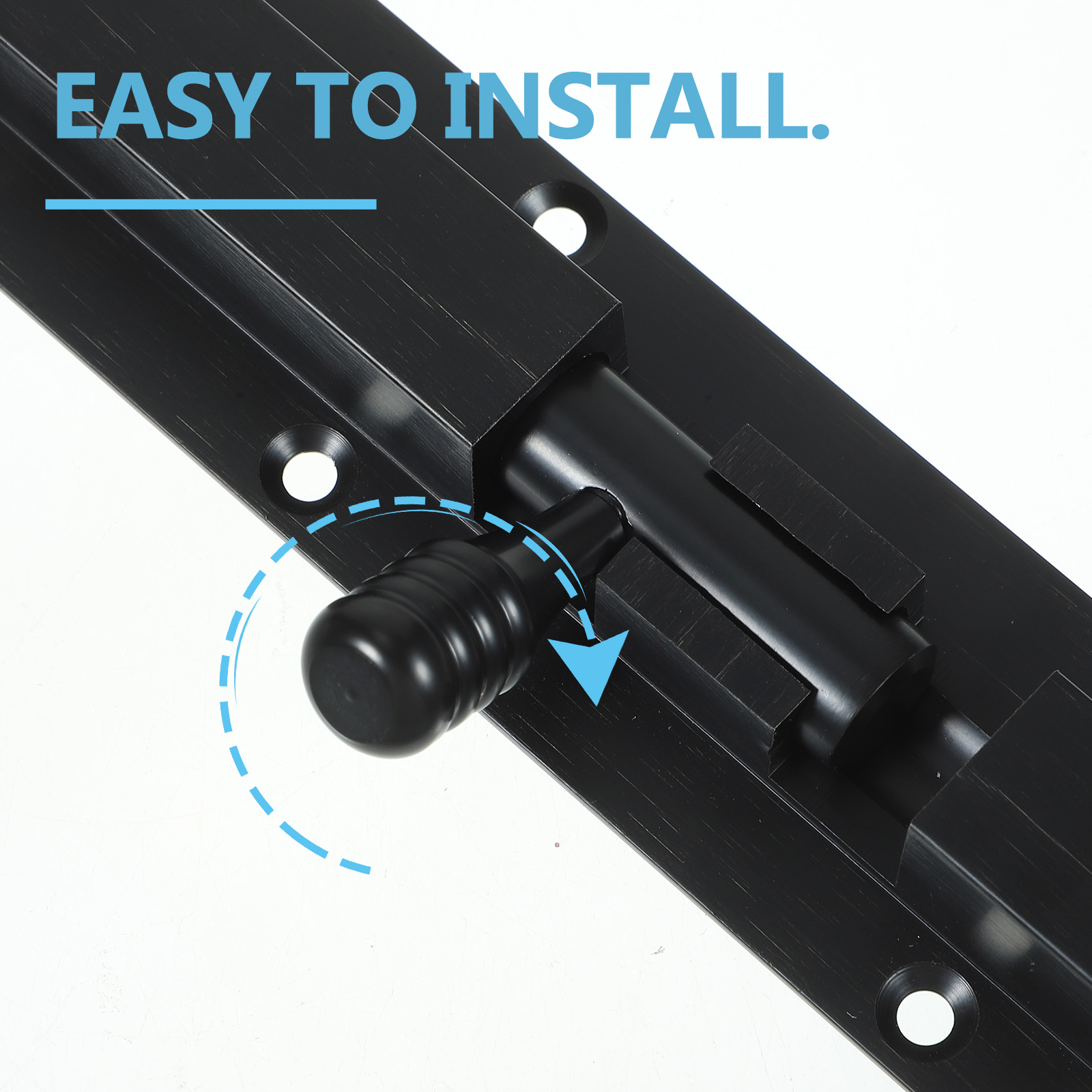 Trava de porta de liga de alum - Barrel Bolt Slide avaliação e preço